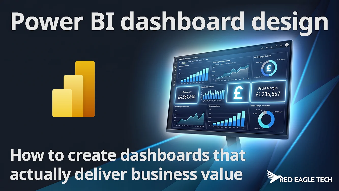 Power BI dashboard design best practices: visual hierarchy, KPI cards and drill-through