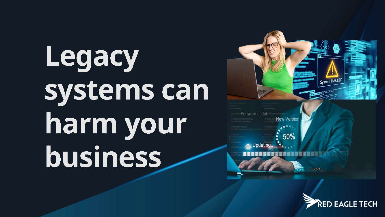 Outdated legacy systems harming business