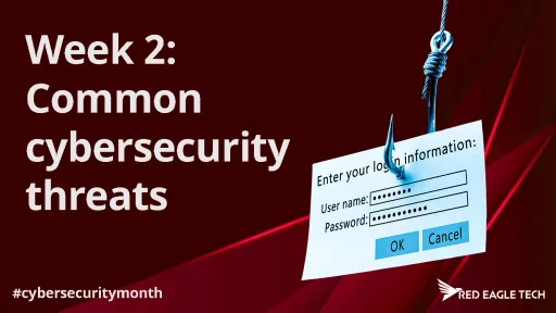 Understanding common cyber threats: phishing, ransomware and malware
