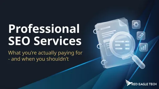 Professional SEO services - what you're actually paying for, a 2026 UK guide
