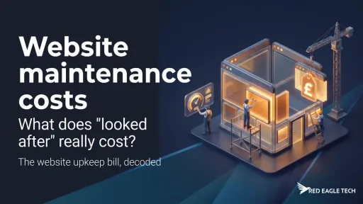How much does website maintenance cost in the UK - 2026 price bands, DIY costs and a price checker