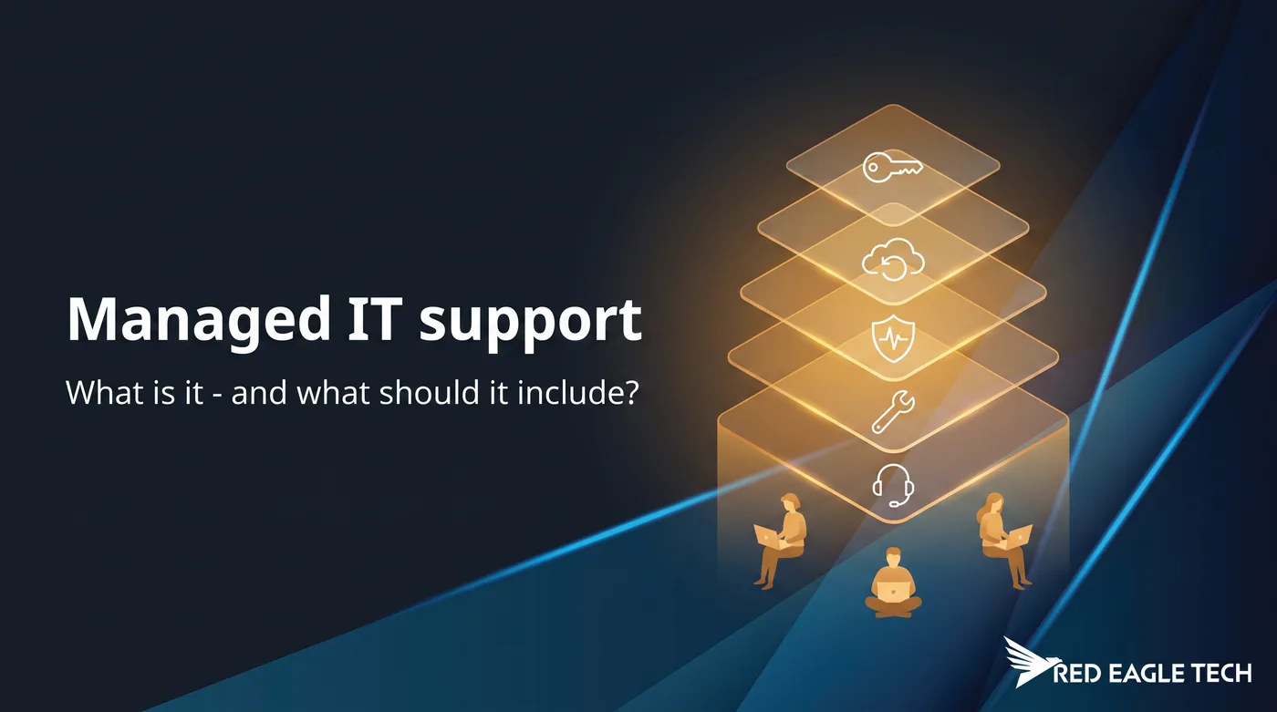 What is managed IT support - the 2026 baseline, stack and costs for UK businesses