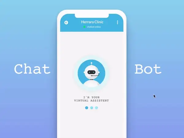 AI chatbot demonstration - customer service automation and virtual assistant