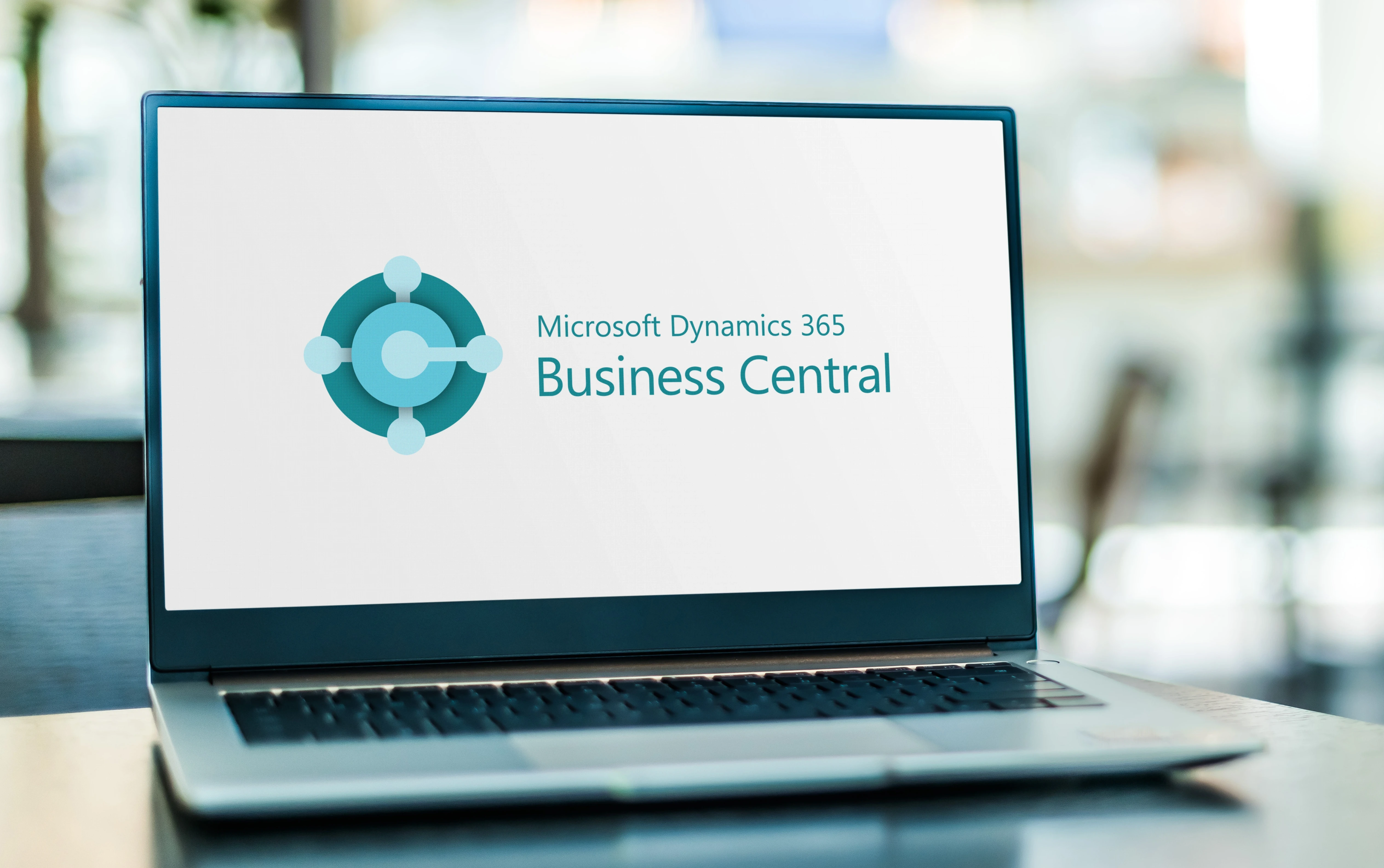 Microsoft Business Central dashboard interface